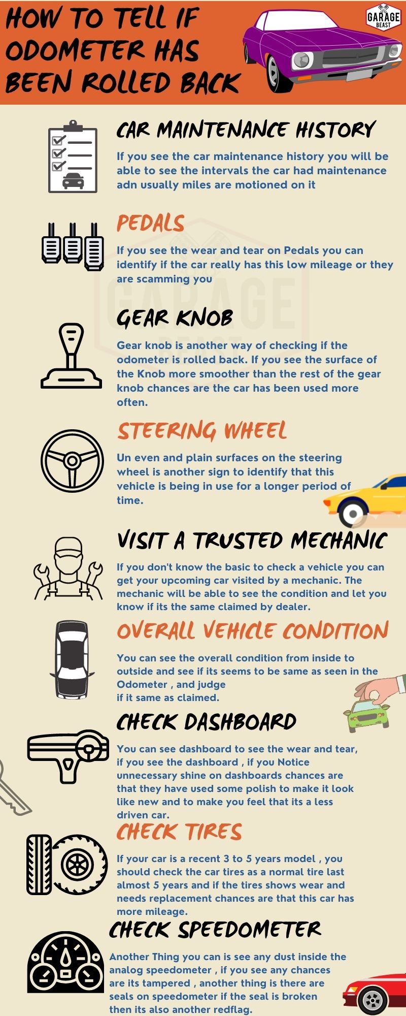 How to tell if odometer has been rolled back? 9 Best tips - GARAGE BEAST